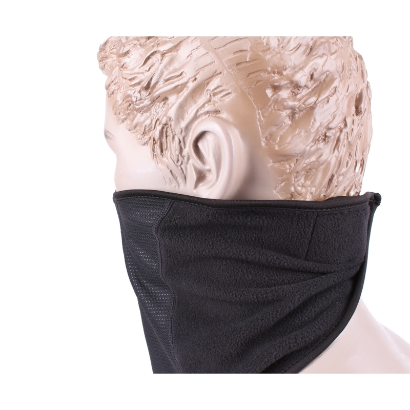 Street Racer nekwarmer zwart