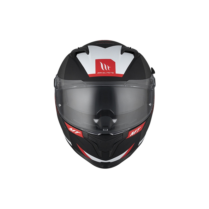 MT BRAKER SV Chento B5 integraal motorhelm mat zwart-grijs-rood