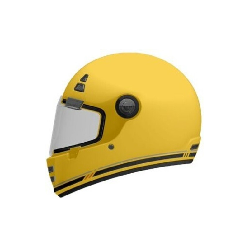 MT Jarama SV B2 integraal motorhelm mat geel