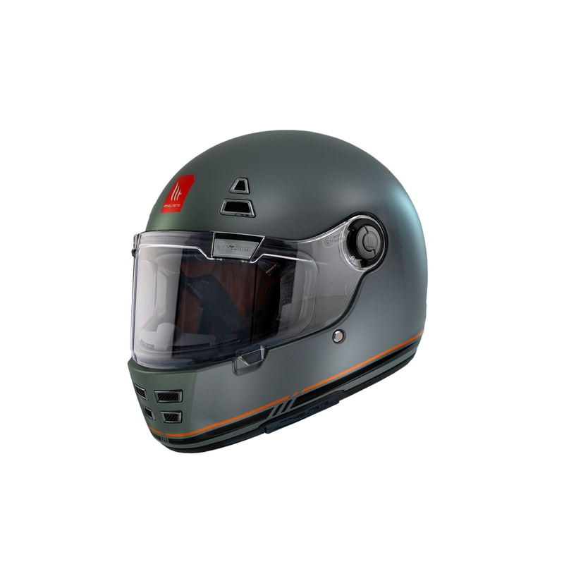 MT Jarama SV B2 integraal motorhelm mat grijs