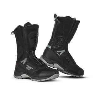 Motorlaarzen SEVENTY DEGREES SD-BA6 Stelvio High zwart-grijs