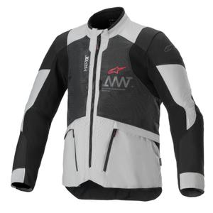 Alpinestars Amt 7 Air 2024 lichtgrijs-zwart motorjack