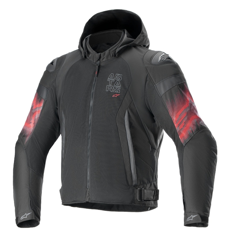 Alpinestars Zaca Air Venom Waterdicht Zwart/Fluorood Motorjack