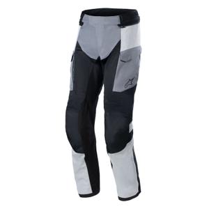 Alpinestars Andes Air Drystar Lichtgrijs-Donkergrijs-Zwart-Fluo Geel Motorbroek