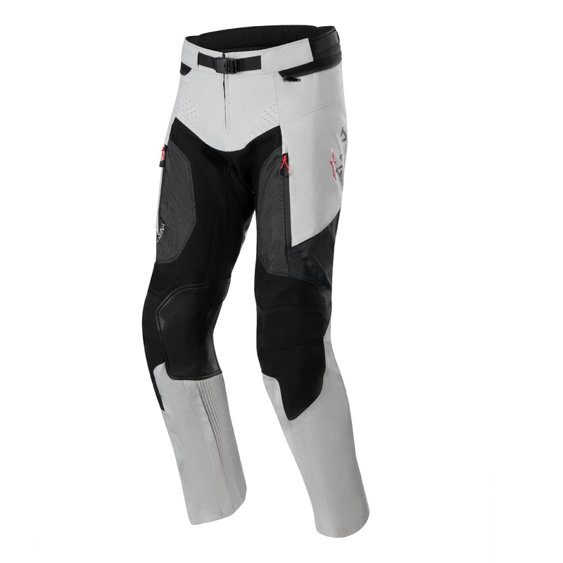 Alpinestars Amt 7 Air lichtgrijs-zwarte motorbroek
