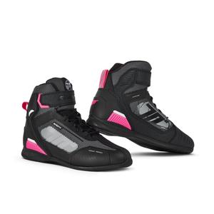 Motorlaarzen SEVENTY DEGREES SD-BR2 Veloce zwart en roze