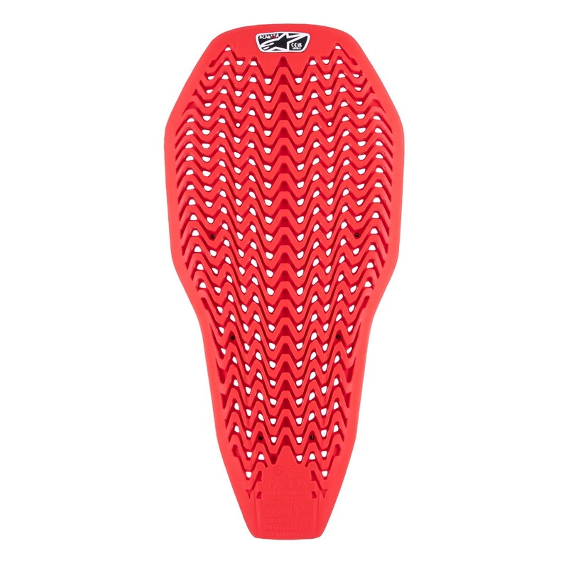 Alpinestars Nucleon Plasma Rood-Zwart verlengde rugbeschermer
