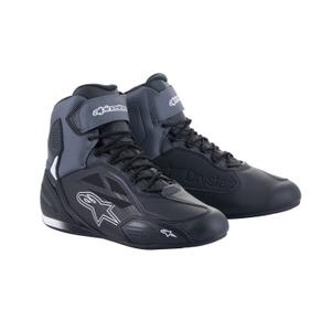 Alpinestars Faster-3 Drystar zwart-donkergrijs motorlaarzen