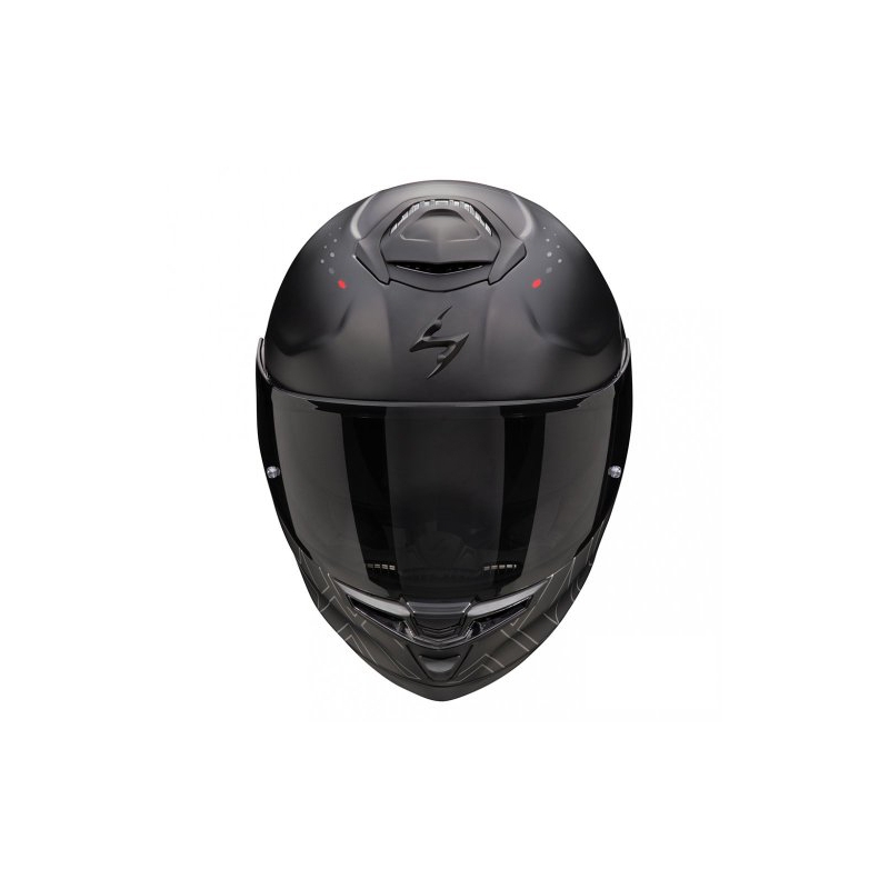Integraalhelm Scorpion EXO-GT SP AIR TECHLANE zwart-grijs-rood uitverkoop
