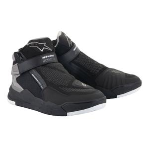 Alpinestars Speedflight Street zwart met grijze motorlaarzen