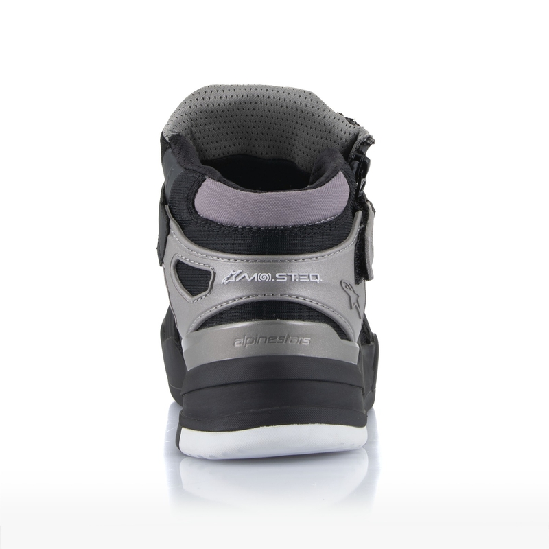 Alpinestars Speedflight Street zwart met grijze motorlaarzen