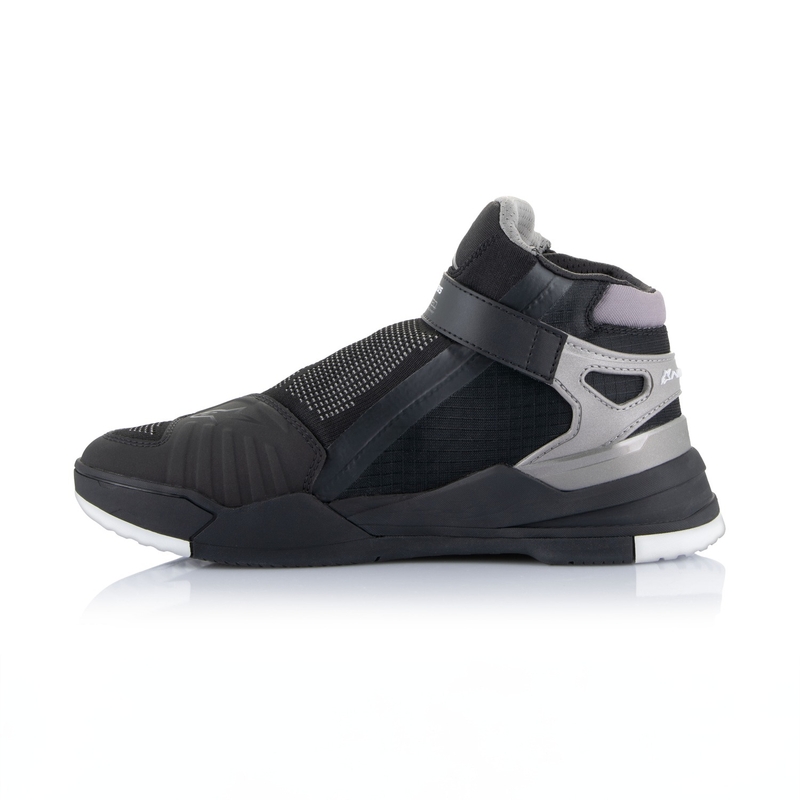 Alpinestars Speedflight Street zwart met grijze motorlaarzen