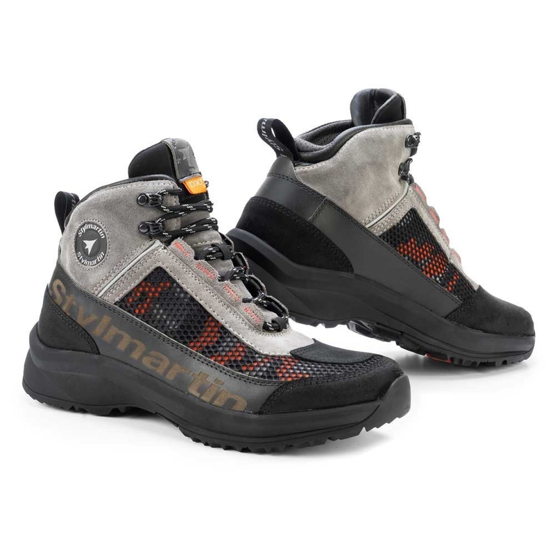 Stylmartin Vertigo Air grijs-zwarte motorlaarzen