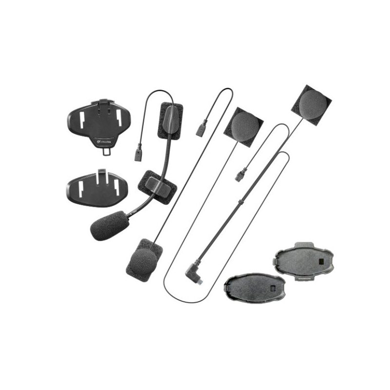 Vervangende HD-audiokit Intercom met platte microfoon voor TOUR, ACTIVE, CONNECT
