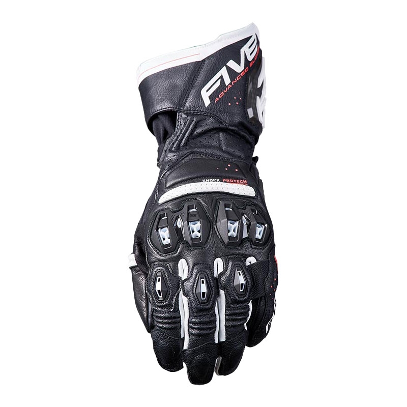 Motorhandschoenen FIVE RFX3 EVO zwart-wit