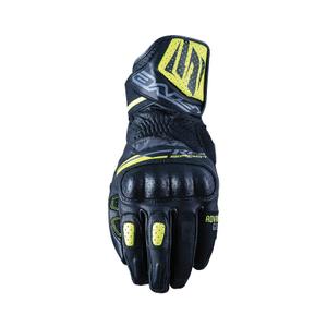 Motorhandschoenen FIVE RFX Sport zwart-fluogeel
