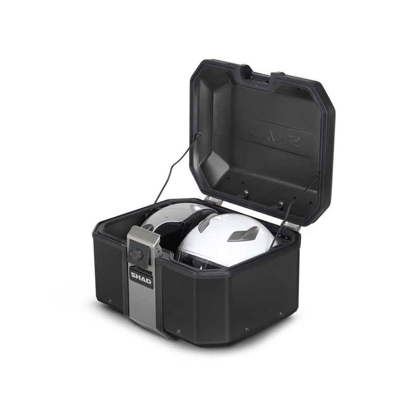 Aluminium topkoffer voor motorfiets SHAD Terra TR48 BLACK EDITION - II. kwaliteit