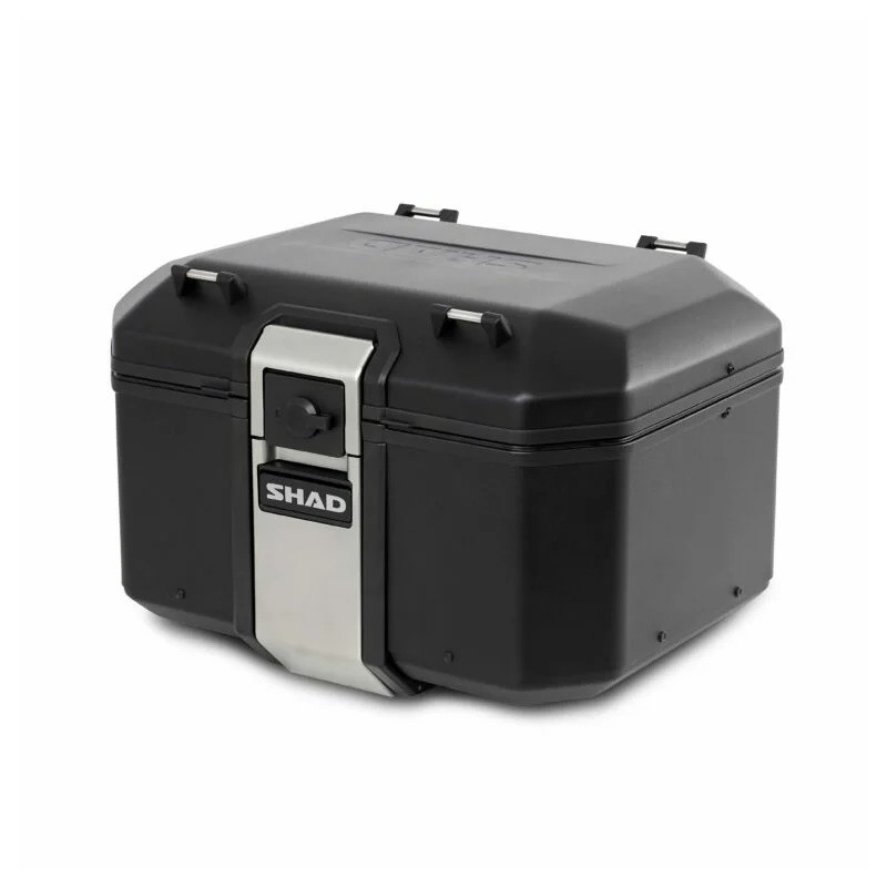 Aluminium topkoffer voor motorfiets SHAD Terra TR48 BLACK EDITION - II. kwaliteit