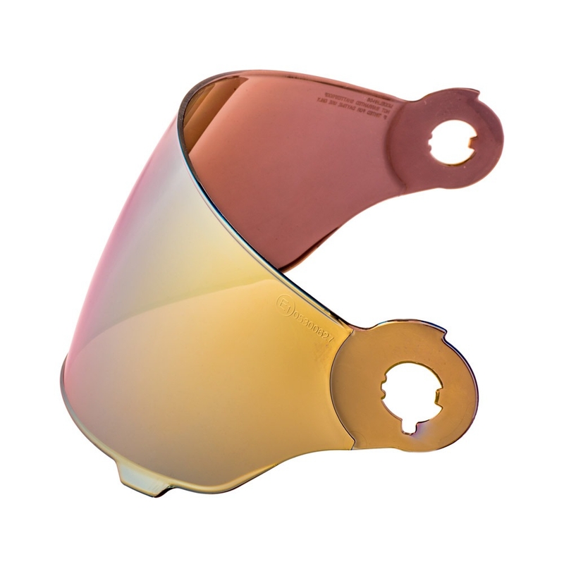 Cassida Plexi voor Fibre helmen spiegel goud