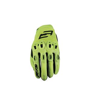 Motorhandschoenen FIVE Stunt Evo2 fluo geel
