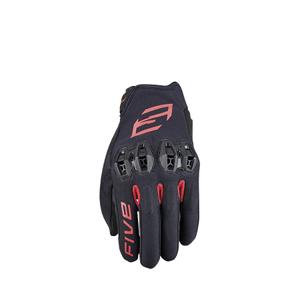 Motorhandschoenen FIVE Tricks zwart en rood