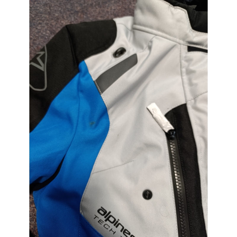 Dames Alpinestar Stella Andes Drystar Honda Grijs-Zwart-Blauw-Rood Motorjas 23 - Kwaliteit II