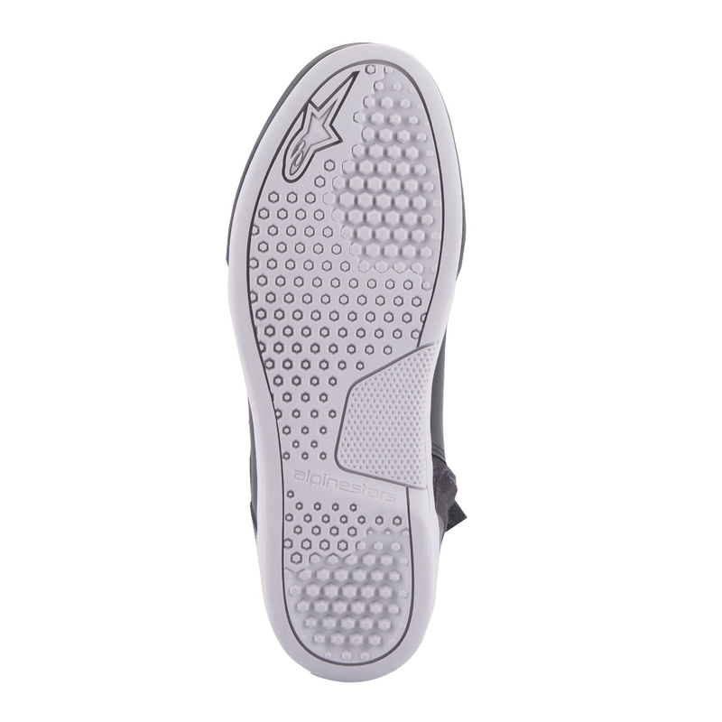 Alpinestars Chrome Drystar Zwart-Grijs-Fluo Geel Motorfiets Laarzen