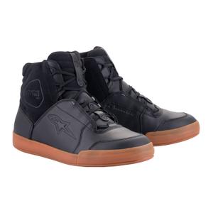 Alpinestars Chrome Drystar Zwart en Bruin Motorfiets Laarzen