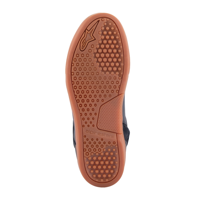 Alpinestars Chrome Drystar Zwart en Bruin Motorfiets Laarzen