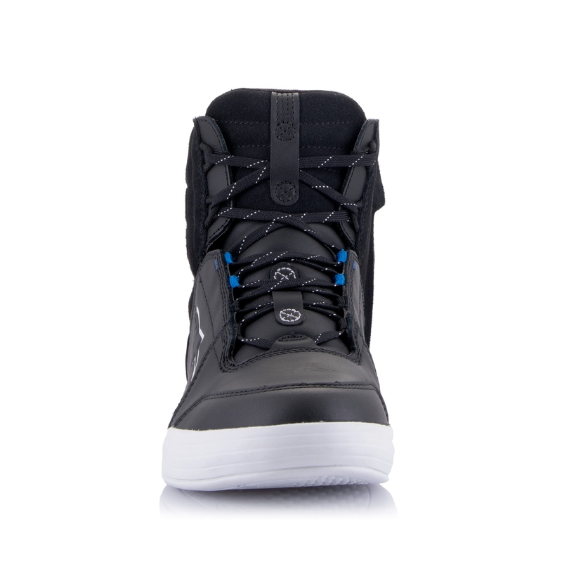 Alpinestars Chrome Drystar zwart, wit en blauw motorlaarzen