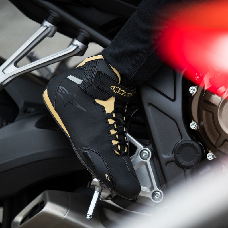 Alpinestars Stella Sector Zwart-Champagne Motorfietslaarzen voor dames