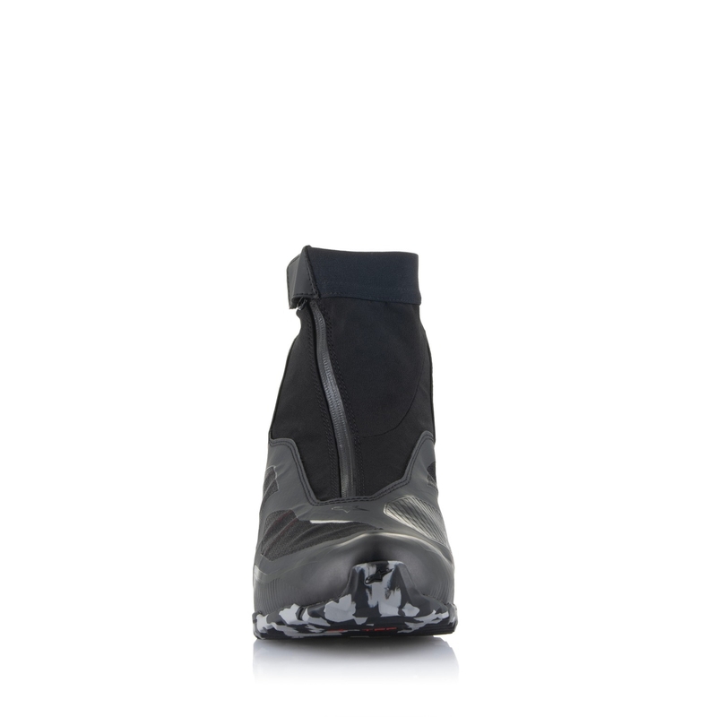 Alpinestars CR-8 Gore-Tex zwart-grijs-blauw motorfietslaarzen
