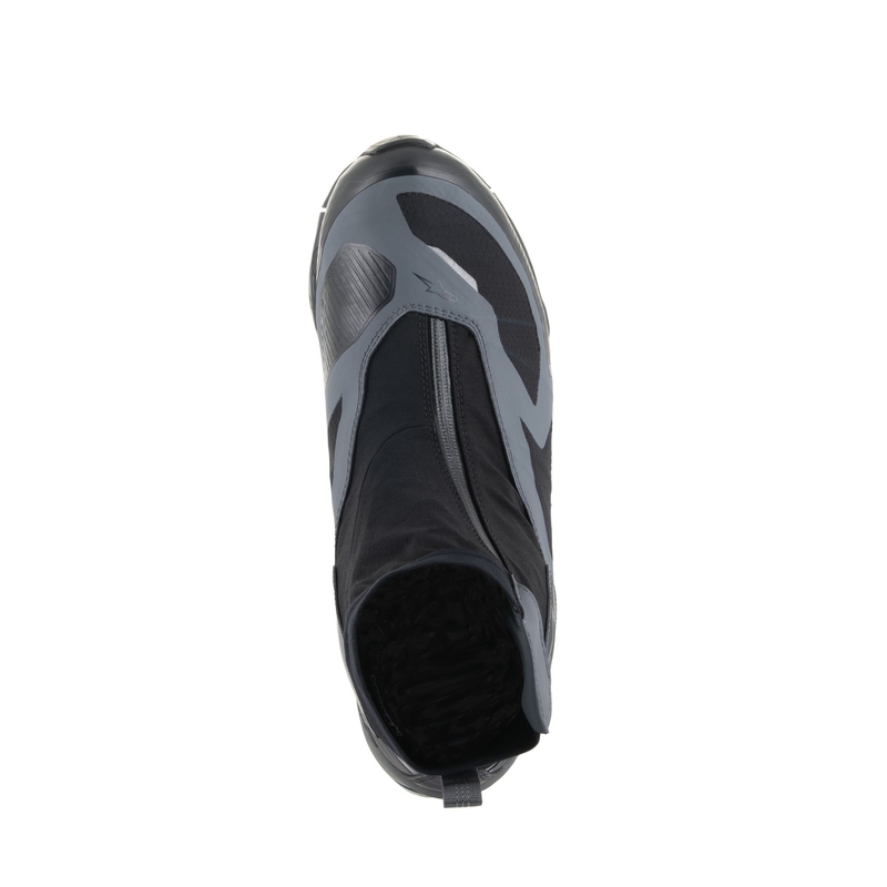 Alpinestars CR-8 Gore-Tex zwart-grijs-blauw motorfietslaarzen