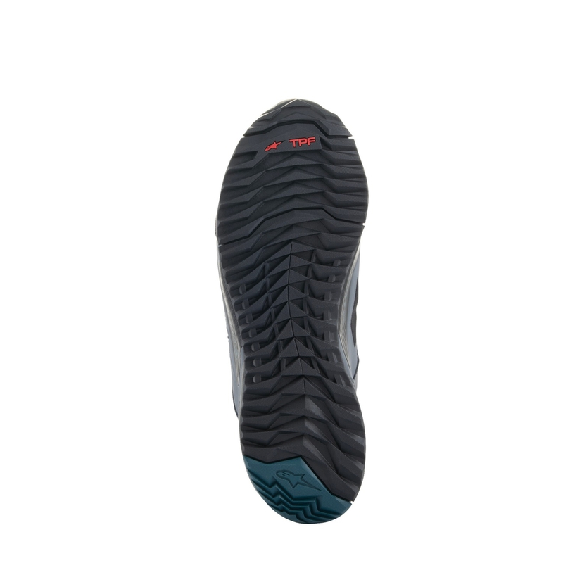 Alpinestars CR-8 Gore-Tex zwart-grijs-blauw motorfietslaarzen