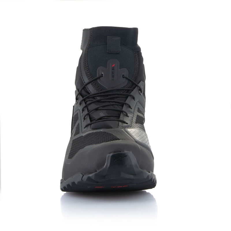 Alpinestars CR-1 zwarte en donkergrijze motorlaarzen