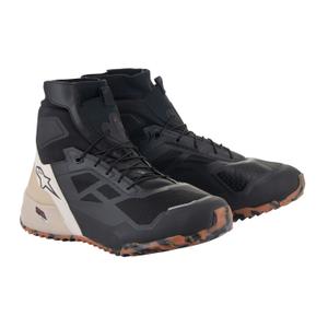 Alpinestars CR-1 zwart en lichtbruine motorlaarzen