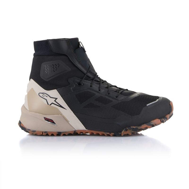 Alpinestars CR-1 zwart en lichtbruine motorlaarzen