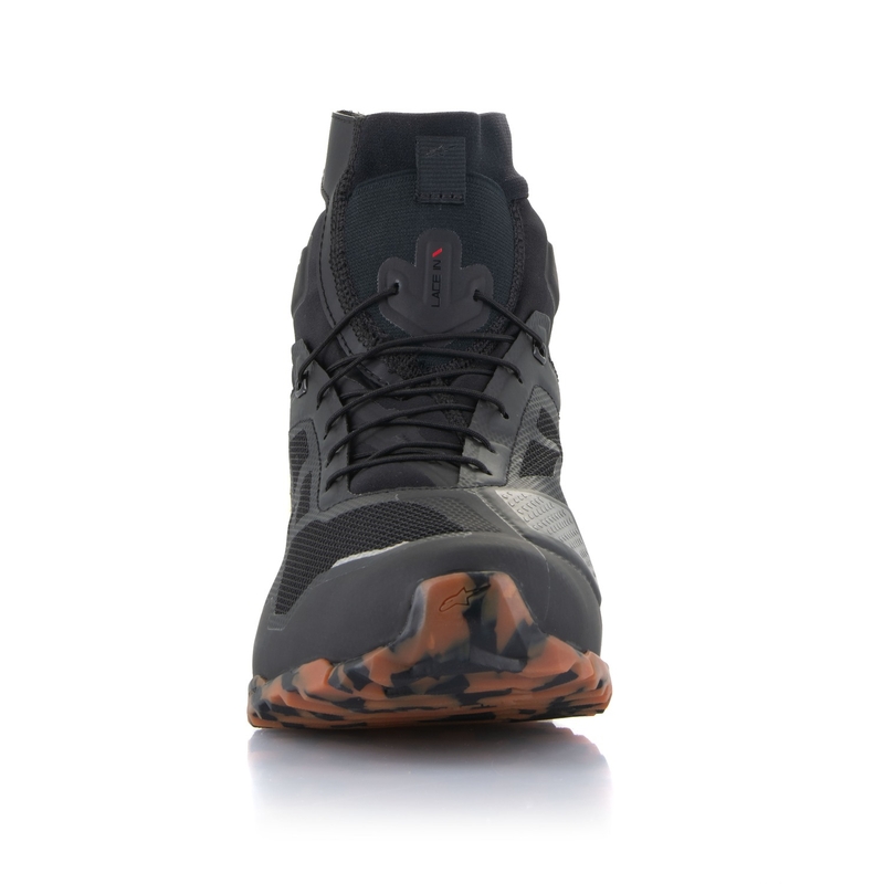 Alpinestars CR-1 zwart en lichtbruine motorlaarzen