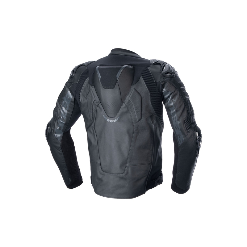 Alpinestars Atem 5 zwart leren motorjack