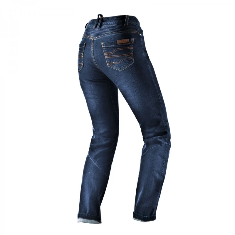 Dames motorjeans Shima Sansa blauw