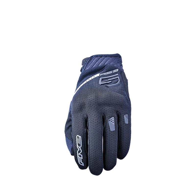 Motorhandschoenen FIVE RS3 EVO Airflow zwart