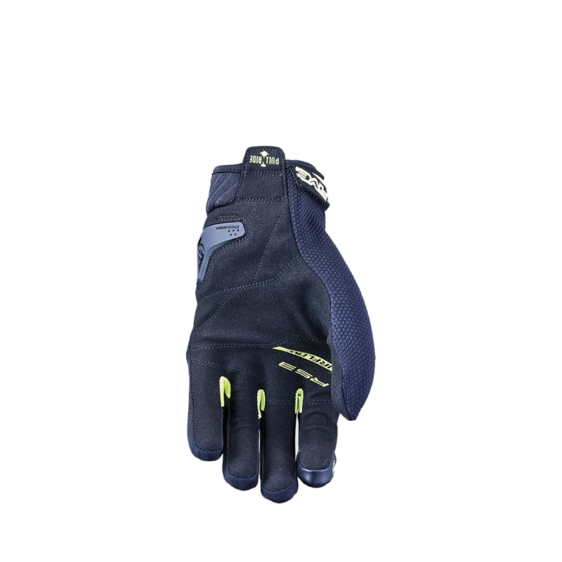 Motorhandschoenen FIVE RS3 EVO Airflow zwart-fluo geel