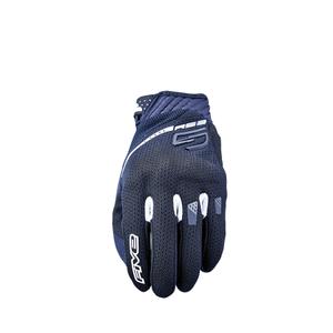 Motorhandschoenen FIVE RS3 EVO Airflow zwart-wit
