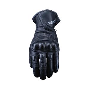 Lederen motorhandschoenen FIVE Urban Handschoen zwart