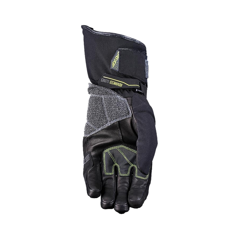 Motorhandschoenen FIVE TFX2 WP zwart-fluogeel