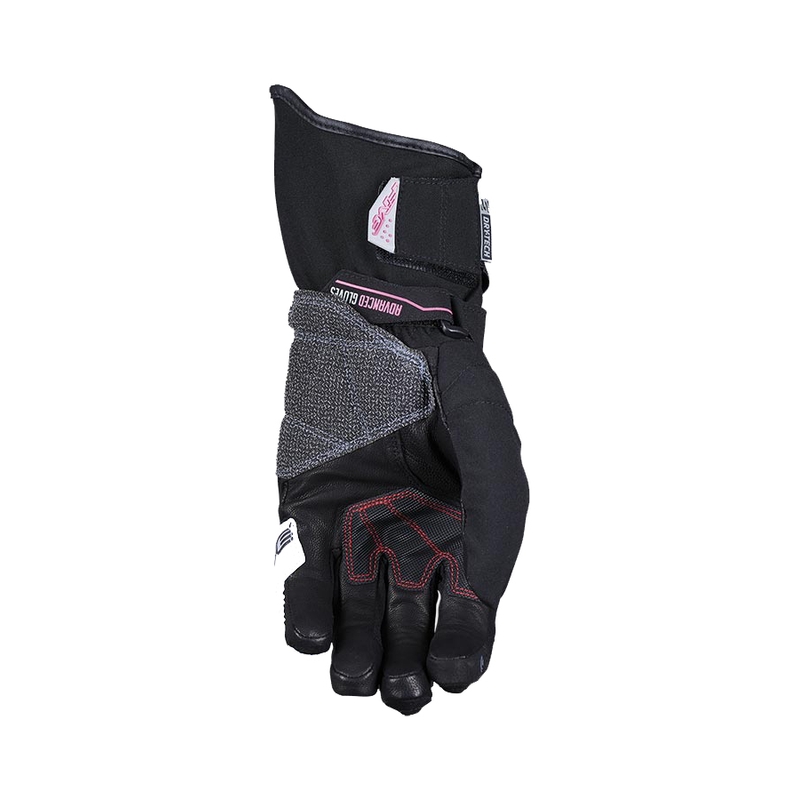 Dames motorhandschoenen FIVE TFX2 WP grijs-roze