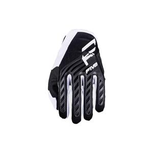 Motorcrosshandschoenen FIVE MXF3 EVO zwart-wit
