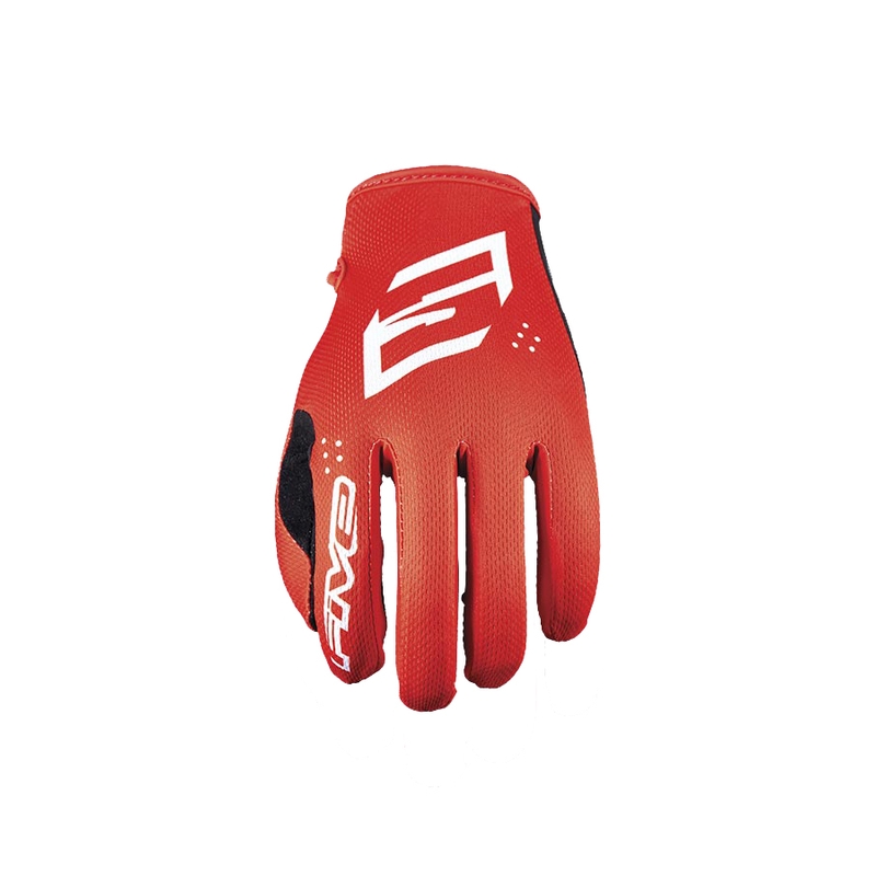 Motorcrosshandschoenen voor kinderen FIVE MXF4 rood