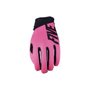Motorcross handschoenen FIVE MXF4 roze