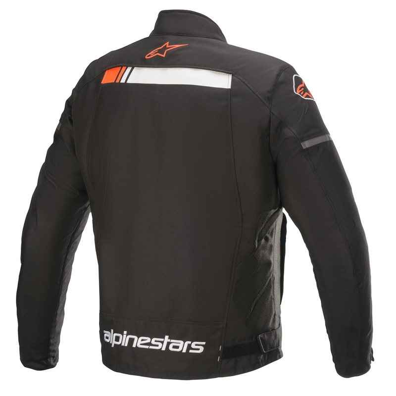 Alpinestars T-SP S Ignition Waterdicht Zwart-Wit-Fluor Rood Motorjack